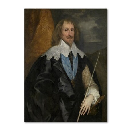 Trademark Fine Art Van Dyck 'Philip Herbert 4Th Earl Of Pembroke' Canvas Art, 35x47 AA01165-C3547GG